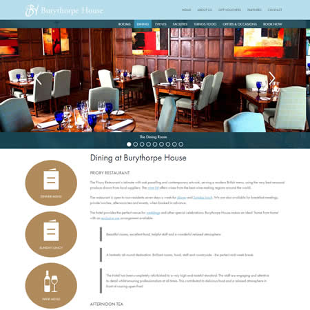 Burythorpe House - Dining