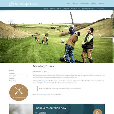 Burythorpe House - Shooting Event